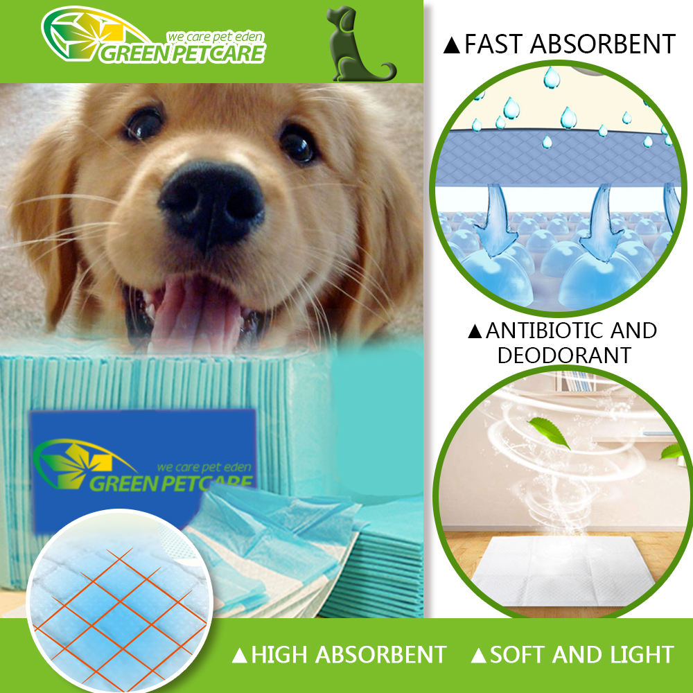 Factory Wholesale OEM pet training pad/puppy pee pad/dog sleeping pad
